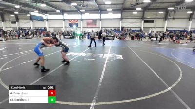 157 lbs Consolation - Jeremiah Smartt, No Team vs Mark Bandin, No Team