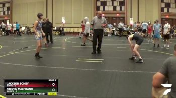 100 lbs Round 3 (6 Team) - Jackson Soney, SVRWC vs Steven Malfitano, Olympic