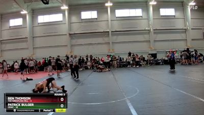 88 lbs Round 3 (8 Team) - Ben Thomson, The Wrestling Mill vs Patrick Bulger, CRWC