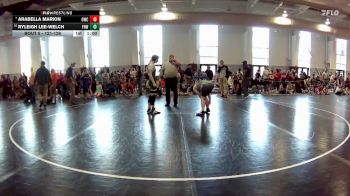 121-128 lbs Champ. Round 1 - Arabella Marion, Osprey Wrestling Club vs Ryleigh Lee-Welch, Fighting Hornets WC