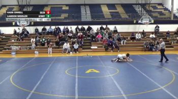 157 lbs Landon Weidler, Belleville (Althoff Catholic) vs Kade Orrell, Salem