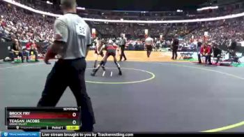 113-3A Semifinal - Brock Fry, Gunnison vs Teagan Jacobs, Grand Valley