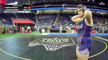 Girls-190 lbs Champ. Round 1 - Madasyn Frisbie, Belding Area Hs Girls vs Ember Marriott, Yale Hs Girls