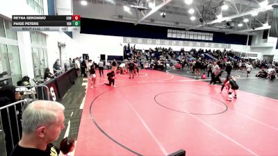 100 lbs Cons. Semi - Paige Peters, Ventura vs Reyna Geronimo, 951 Wrestling Club