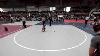 46 lbs Quarterfinal - Kaleb Millz, Pomona Elite WC vs Isai Villagomez, Slvwc