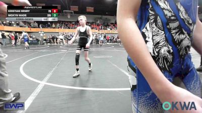 80 lbs Rr Rnd 5 - Beau Ferrell, Weatherford Youth Wrestling vs Wade Alexander, Bridge Creek Youth Wrestling