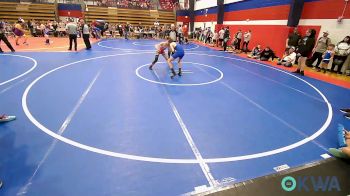 98 lbs Rr Rnd 1 - King Lamho, Wagoner Takedown Club vs Hunter Tice, Dark Cloud Wrestling Club