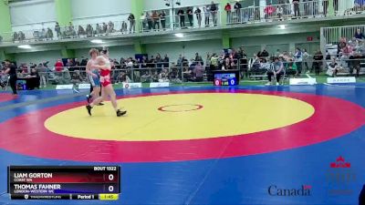 65kg Semifinal - Liam Gorton, Coast WA vs Thomas Fahner, London-Western WC