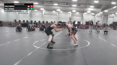 150 lbs Round 9 (10 Team) - Will Gomez, Grindstone WC vs Cole Genua, Maryland Mallets