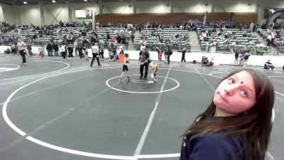 46 lbs Semifinal - Bentley Coberly, Salem Elite vs Hudson Thurman, Argonaut Jr Mustangs