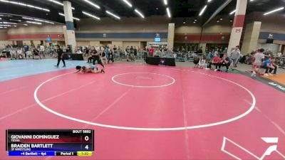 113 lbs Cons. Round 4 - Giovanni Dominguez, Texas vs Braiden Bartlett, 3F Wrestling