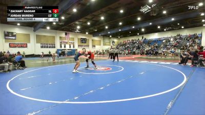 190 Boys Cons. Round 4 - Zachary Haggar, Valhalla vs Jordan Moreno, Christian