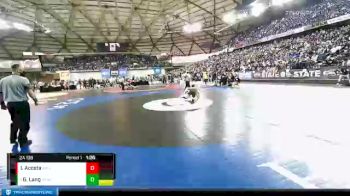 2A 138 lbs Semifinal - Gavin Lang, Anacortes vs Ivan Acosta, Pullman