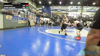 Rr Rnd 2 - Parker Hall, D3 Wrestling Cluib vs Baker Sessions, Mustang Bronco Wrestling Club