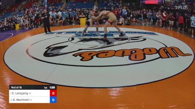 215 lbs Rnd Of 16 - Cael Leisgang, WI vs Decker Bechtold, PA