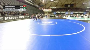 Boys 2A 138 lbs Cons. Round 2 - Chase Caldwell, Columbia River vs Harrison Baker, Hudson`s Bay