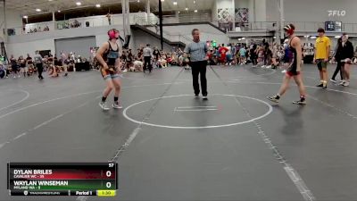 150 lbs Round 5 (8 Team) - Dylan Briles, Cavalier WC vs Waylan Winseman, Myland WA