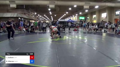 71 kg Cons 32 #1 - Isaac Judson, Community Youth Center - Concord Campus Wrestling vs Barrett Mieras, Immortal Athletics WC