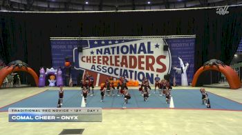 Comal Cheer - Onyx [2025 Traditional Rec Novice - 12Y Day 1] 2025 NCA South Texas Regional