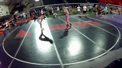 120 lbs Quarters - Ben Reinke, Idaho vs Caden Guevara, Hawaii