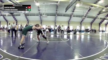 141 lbs Cons. Round 5 - Austin Mckee, Ohio University vs Carsen Richards, Lake Erie College