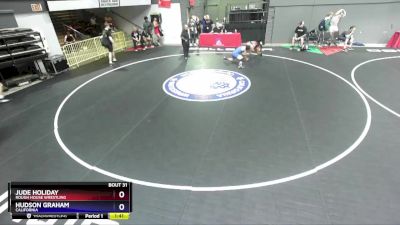 157 lbs Champ. Round 1 - Jude Holiday, Rough House Wrestling vs Hudson Graham, California