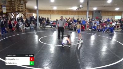 Consi Of 8 #1 - Caden Garrehy, Johnson City vs Easton Willett, Silver Springs