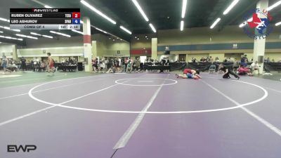 165 lbs Consi Of 4 - Ruben Olivarez, Texas vs Leo Ashurov, Spartan Mat Club