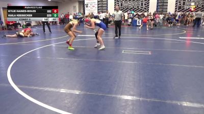 118 lbs Consy 5 - Kylie Haines-Boles, Greensburg Salem vs Kaila Keesecker, Derry