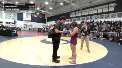 125 lbs Champ. Round 1 - Kayla Chagala, Poly/Long Beach vs Elisa Rocha, Shadow Hills
