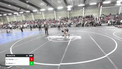 98 lbs Round Of 16 - Braxton Danler, Canon City vs Andrew Nava, No Team