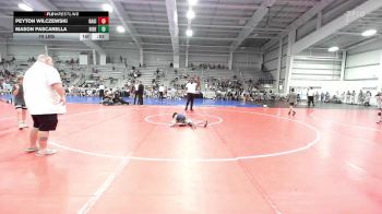 70 lbs Rr Rnd 1 - Peyton Wilczewski, Ragin Raisins Niagara ES vs Mason Pascarella, Ride Out Wrestling Club