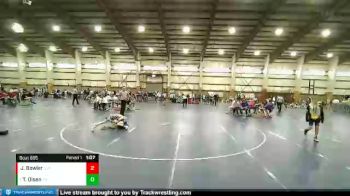 92 lbs Quarterfinal - Trexden Olsen, Total Domination vs Jaxten Bowler, Canyon View Falcons