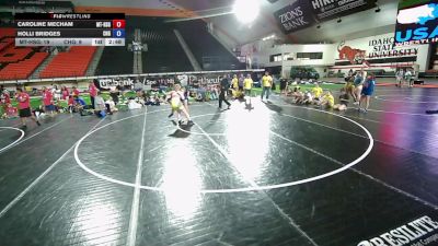 165 lbs Caroline Mecham, Montana HS Girls vs Holli Bridges, California HS Girls