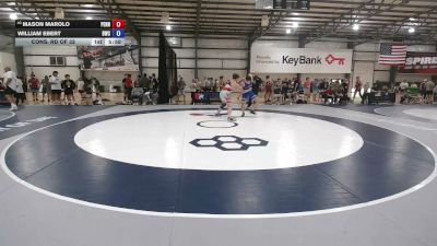 86 kg Cons. Rd Of 32 - Mason Marolo, Pennsylvania vs William Ebert, Bearcat Wrestling Club
