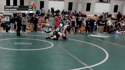 150 lbs Consi Of 8 #1 - Anthony Vieira, Taunton vs Luka Saganic, Mt. Hope