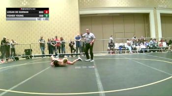 69 lbs Round Of 32 - Logan De Guzman, Monster Garage vs Fisher Young, Champions WC