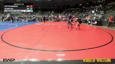 135 lbs 5th Place - Paytyn Brenner, Alta Aurelia vs Blaike Ivie, Salina Wrestling Club