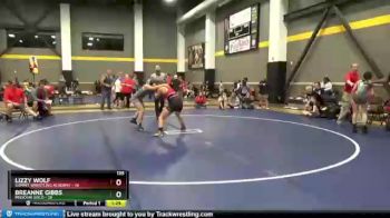 135 lbs Round 2 (12 Team) - Breanne Gibbs, Missouri Gold vs Lizzy Wolf, Summit Wrestling Academy