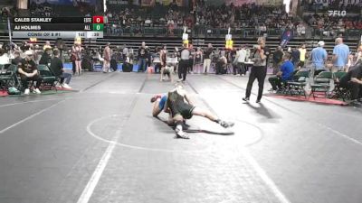 136 lbs Consi Of 8 #1 - Aj Holmes, All I See Is Gold Academy vs Caleb Stanley, Este Built WC