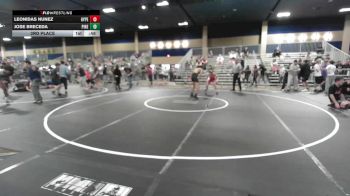 109 lbs 3rd Place - Leonidas Nunez, Hyperbolic vs Jose Breceda, Pinedale WC