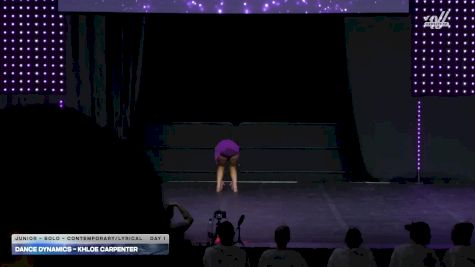 Dance Dynamics - Khloe Carpenter [2026 Junior - Solo - Contemporary/Lyrical Day 1] 2026 JAMfest Dance Super Nationals