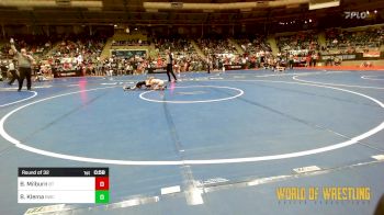 49 lbs Round Of 32 - Breckon Milburn, BullTrained vs Bowe Klema, Beloit Wrestling Club