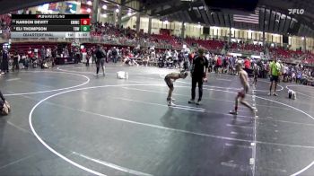 85 lbs Quarterfinal - Karson Devitt, Kearney MatCats Wrestling Club vs Eli Thompson, The Best Wrestler