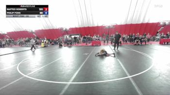 59 lbs Cons. Round 1 - Matteo Roberts, Team Nazar Training Center vs Philip Fons, Ringers Wrestling Club