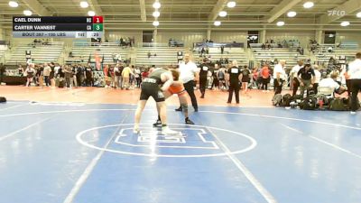 195 lbs Consi Of 4 - Cael Dunn, NC vs Carter Vannest, CA