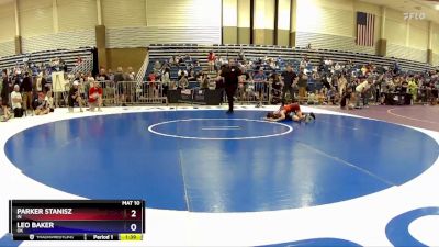 78 lbs Semifinal - Parker Stanisz, IN vs Leo Baker, OK