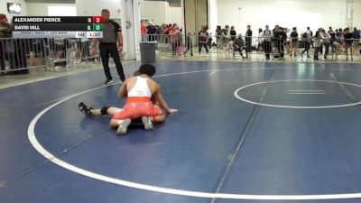 120 lbs Consi Of 64 #2 - Alexander Pierce, IA vs David Hill, AL