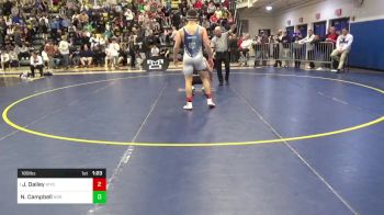 189 lbs Semifinal - Jake Dailey, Wyoming Seminary vs Nate Campbell, Norwin