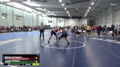 197 lbs Cons. Round 3 - Joseph Epright, Scranton vs Ronan Moynihan, Pennsylvania College Of Technology